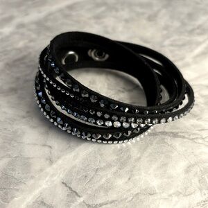 Swarovski wrap around bracelet